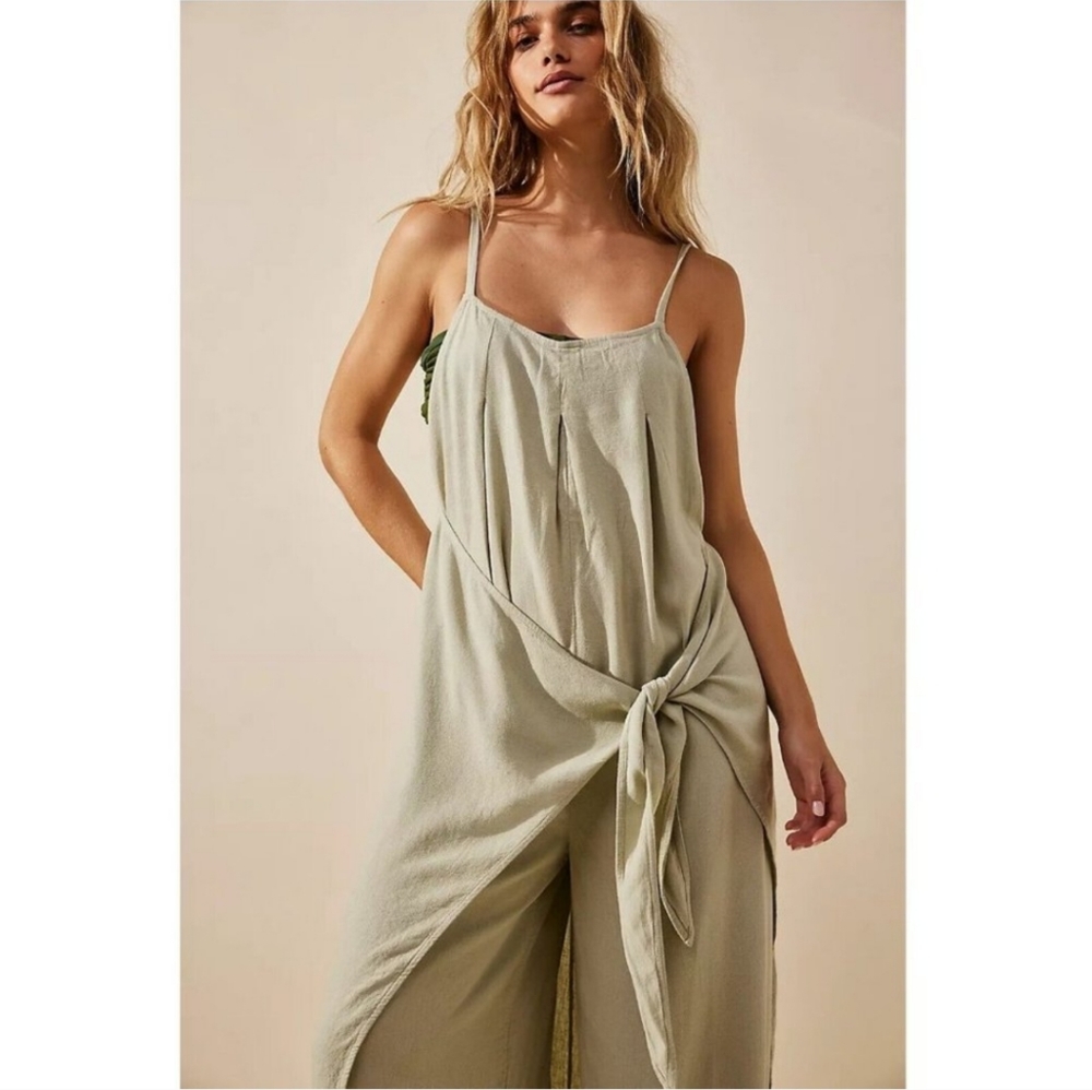 Free People Free-est Romantic Wrapped jumpsuit dress. NWOT.